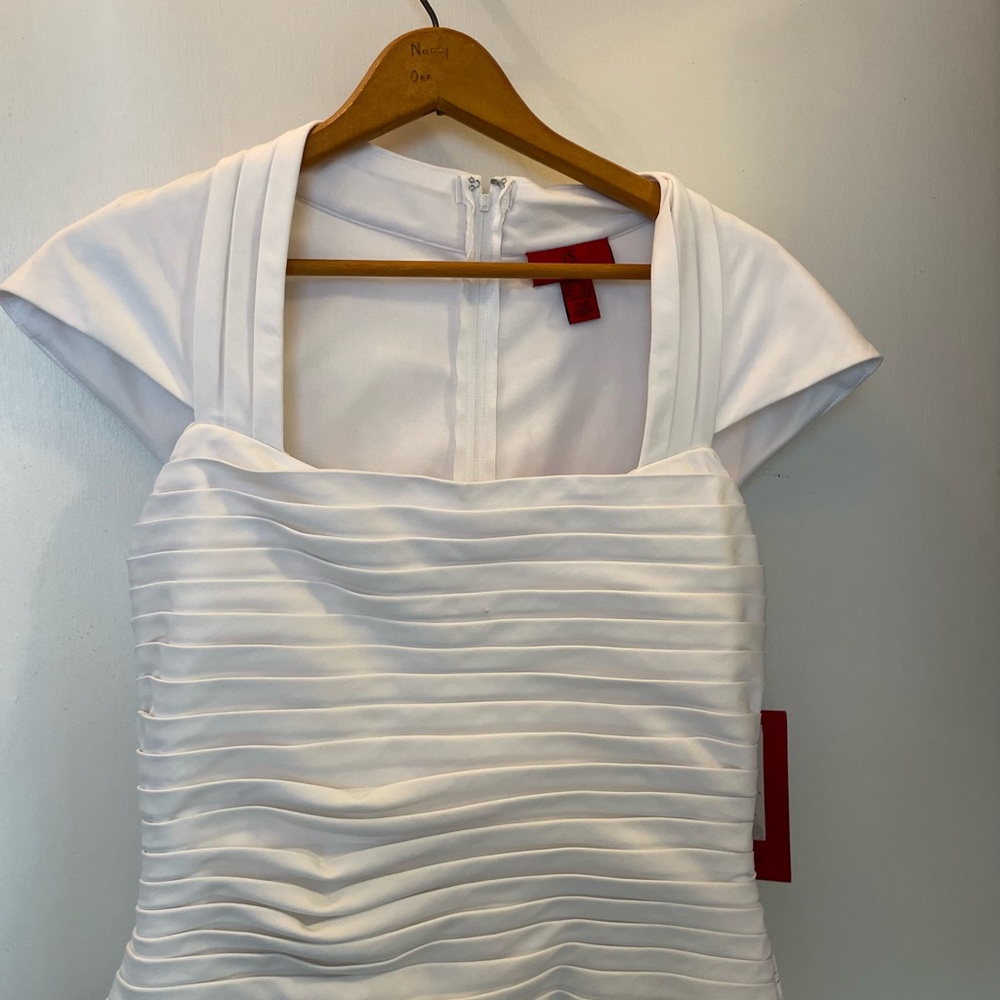 Formal white top